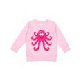 thumbnail image 1 of Inktastic Octopus Sea Creature Pink Girls Toddler Sweatshirt, 1 of 4