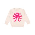 thumbnail image 1 of Inktastic Octopus Sea Creature Pink Girls Toddler Sweatshirt, 1 of 4