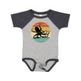 thumbnail image 1 of Inktastic Octopus Vintage Sunset Boys or Girls Baby Bodysuit, 1 of 5
