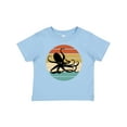 thumbnail image 1 of Inktastic Octopus Vintage Sunset Boys or Girls Baby T-Shirt, 1 of 5