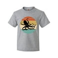 thumbnail image 1 of Inktastic Octopus Vintage Sunset Youth T-Shirt, 1 of 5