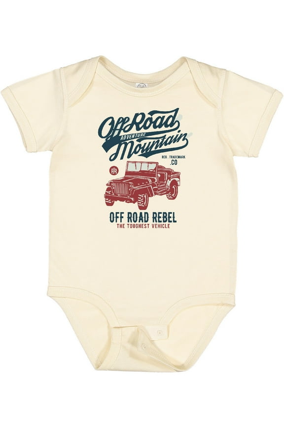Off Road Boys or Girls Baby Bodysuit