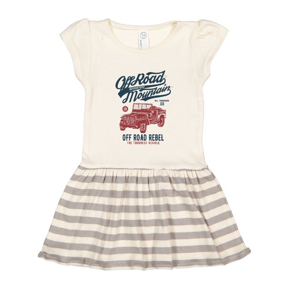 Inktastic Off Road Gift Toddler Girl Dress
