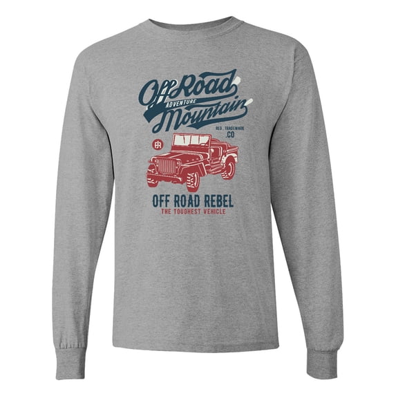 Inktastic Off Road Long Sleeve T-Shirt