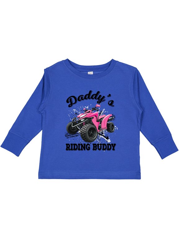 Off Roading Girls Mudding Cute Girls Long Sleeve Toddler T-Shirt
