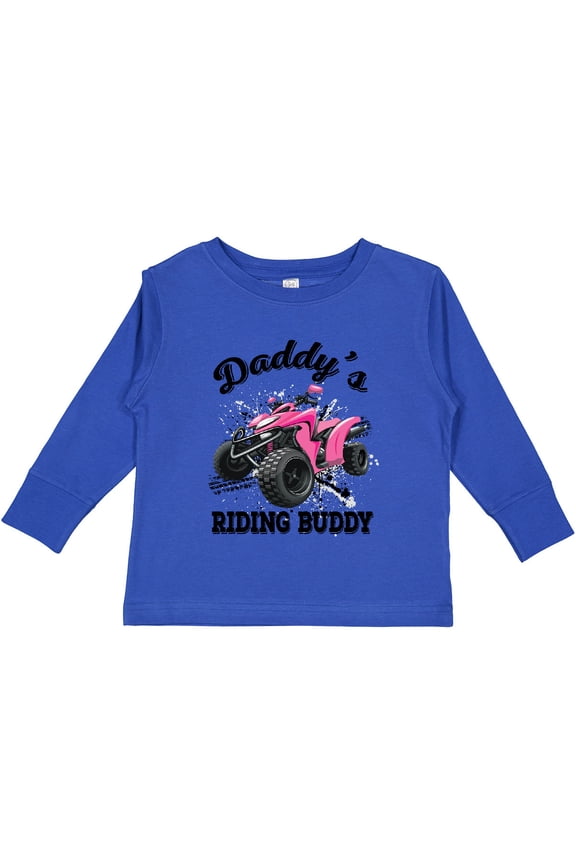 Off Roading Girls Mudding Cute Girls Long Sleeve Toddler T-Shirt