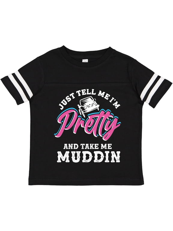 Off Roading Mudding Cute Girls Toddler T-Shirt