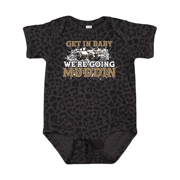 Inktastic Off Roading Mudding Funny Boys Baby Bodysuit