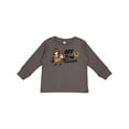 thumbnail image 1 of Inktastic Off To The Races with Cowgirl on Horse Girls Long Sleeve Toddler T-Shirt, 1 of 5