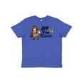 thumbnail image 1 of Inktastic Off To The Races with Cowgirl on Horse Youth T-Shirt, 1 of 5