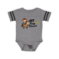 thumbnail image 1 of Inktastic Off to the Races with Cowboy on Horse Boys Baby Bodysuit, 1 of 4