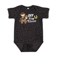 thumbnail image 1 of Inktastic Off to the Races with Cowboy on Horse Boys Baby Bodysuit, 1 of 5