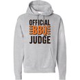 thumbnail image 1 of Inktastic Official Bbq Judge Barbecue Adult Hoodie Sweatshirt, 1 of 4