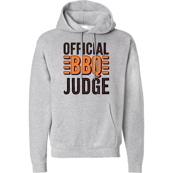 Inktastic Official Bbq Judge Barbecue Adult Hoodie Sweatshirt