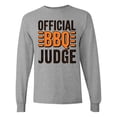 thumbnail image 1 of Inktastic Official Bbq Judge Barbecue Long Sleeve T-Shirt, 1 of 5