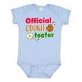 thumbnail image 1 of Inktastic Official Cookie Tester Christmas Cookies Boys or Girls Baby Bodysuit, 1 of 5