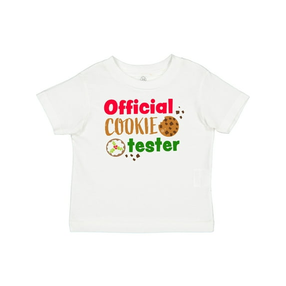 Inktastic Official Cookie Tester Christmas Cookies Boys or Girls Baby T-Shirt