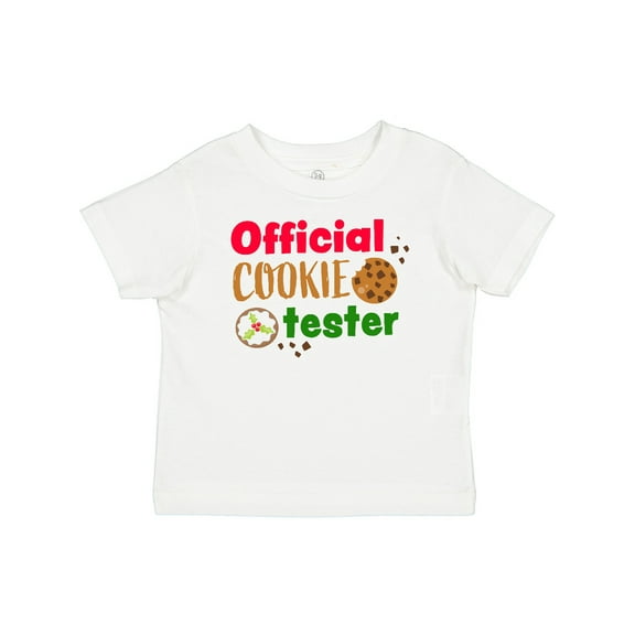 Inktastic Official Cookie Tester Christmas Cookies Boys or Girls Baby T-Shirt