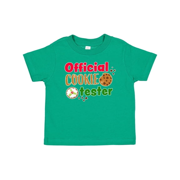 Inktastic Official Cookie Tester Christmas Cookies Boys or Girls Baby T-Shirt
