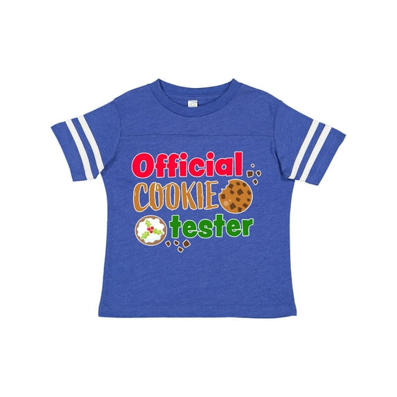 Inktastic Official Cookie Tester Christmas Cookies Boys or Girls Toddler T-Shirt