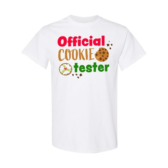 Inktastic Official Cookie Tester Christmas Cookies T-Shirt