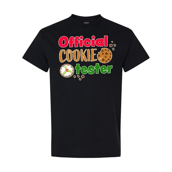 Inktastic Official Cookie Tester Christmas Cookies T-Shirt