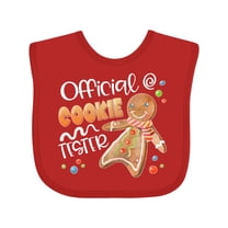 Inktastic Official Cookie Tester Cute Gingerbread Boys or Girls Baby Bib