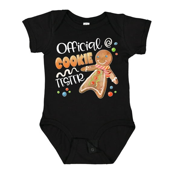 Inktastic Official Cookie Tester Cute Gingerbread Boys or Girls Baby Bodysuit