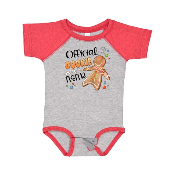 Inktastic Official Cookie Tester Cute Gingerbread Boys or Girls Baby Bodysuit