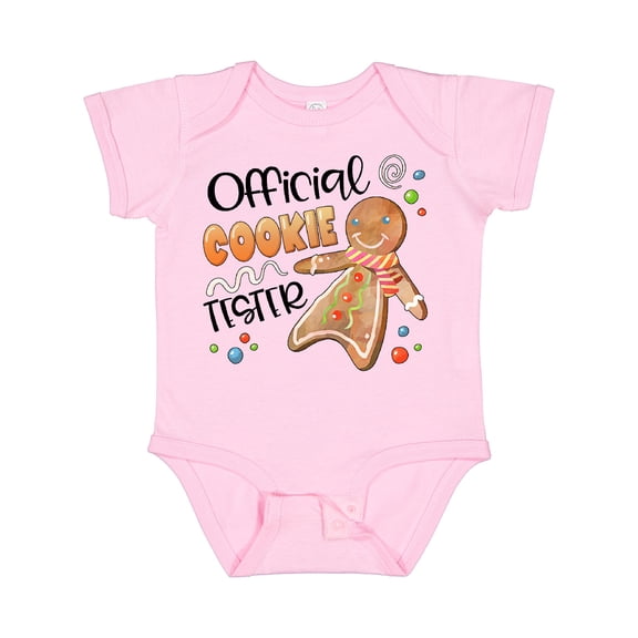 Inktastic Official Cookie Tester Cute Gingerbread Boys or Girls Baby Bodysuit