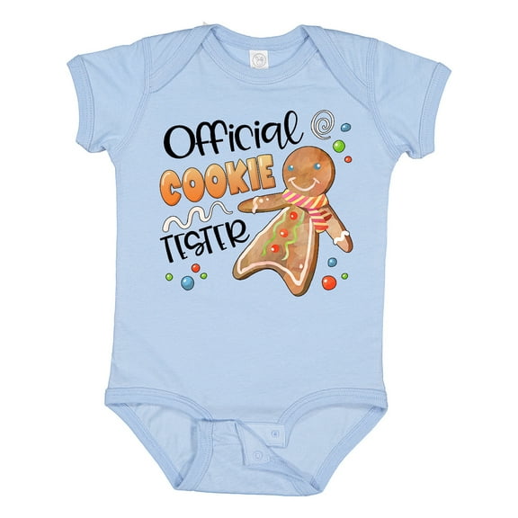 Inktastic Official Cookie Tester Cute Gingerbread Boys or Girls Baby Bodysuit