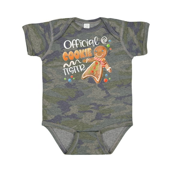 Inktastic Official Cookie Tester Cute Gingerbread Boys or Girls Baby Bodysuit