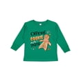 thumbnail image 1 of Inktastic Official Cookie Tester Cute Gingerbread Boys or Girls Long Sleeve Toddler T-Shirt, 1 of 5