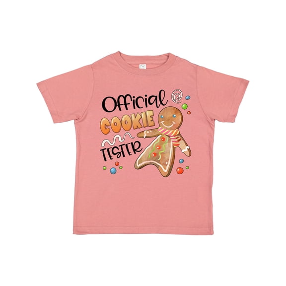 Inktastic Official Cookie Tester Cute Gingerbread Boys or Girls Toddler T-Shirt