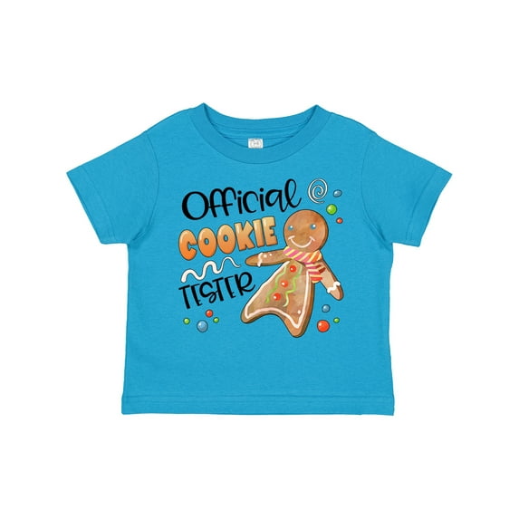Inktastic Official Cookie Tester Cute Gingerbread Boys or Girls Toddler T-Shirt