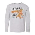 thumbnail image 1 of Inktastic Official Cookie Tester Cute Gingerbread Long Sleeve Youth T-Shirt, 1 of 5