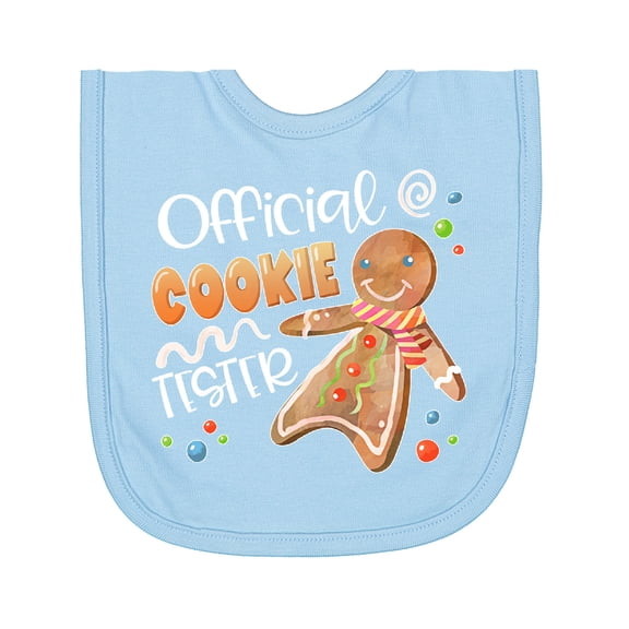 Inktastic Official Cookie Tester Cute Gingerbread Newborn Bib
