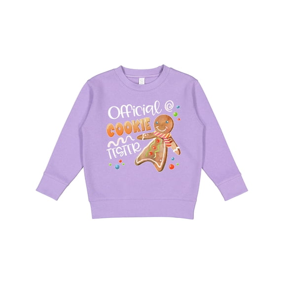 Inktastic Official Cookie Tester Cute Gingerbread Toddler Sweatshirt
