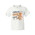 thumbnail image 1 of Inktastic Official Cookie Tester Cute Gingerbread Youth T-Shirt, 1 of 5