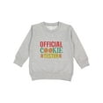 thumbnail image 1 of Inktastic Official Cookie Tester Toddler Sweatshirt, 1 of 4