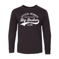 thumbnail image 1 of Inktastic Official Member of the Cool Big Brother Club Long Sleeve Youth T-Shirt, 1 of 5