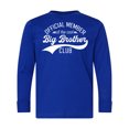 thumbnail image 1 of Inktastic Official Member of the Cool Big Brother Club Long Sleeve Youth T-Shirt, 1 of 5