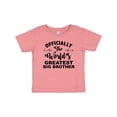 thumbnail image 1 of Inktastic Officially The World's Greatest Big Brother Boys Baby T-Shirt, 1 of 5
