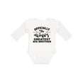 thumbnail image 1 of Inktastic Officially The World's Greatest Big Brother Boys Long Sleeve Baby Bodysuit, 1 of 5