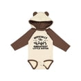 thumbnail image 1 of Inktastic Officially The World's Greatest Little Sister Girls Long Sleeve Baby Bodysuit, 1 of 5