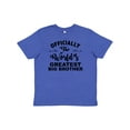 thumbnail image 1 of Inktastic Officially the World's Greatest Big Brother Youth T-Shirt, 1 of 5