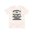 thumbnail image 1 of Inktastic Officially the World's Greatest Great Grandma T-Shirt, 1 of 5