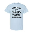 thumbnail image 1 of Inktastic Officially the World's Greatest Great Grandma T-Shirt, 1 of 5