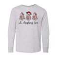 thumbnail image 1 of Inktastic Oh Christmas Tree Long Sleeve Youth T-Shirt, 1 of 5