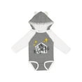 thumbnail image 1 of Inktastic Oh Holy Night Christmas Nativity with Yellow Stars Boys or Girls Long Sleeve Baby Bodysuit, 1 of 5